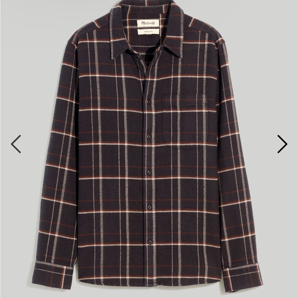 Sunday flannel perfect longe-sleeve shirt. Size XL